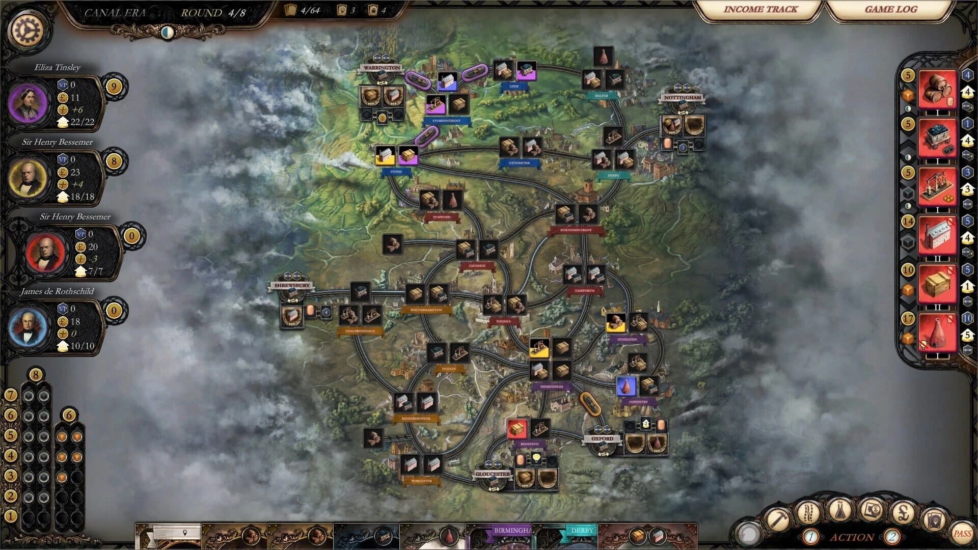 Brass: Birmingham screenshot 1