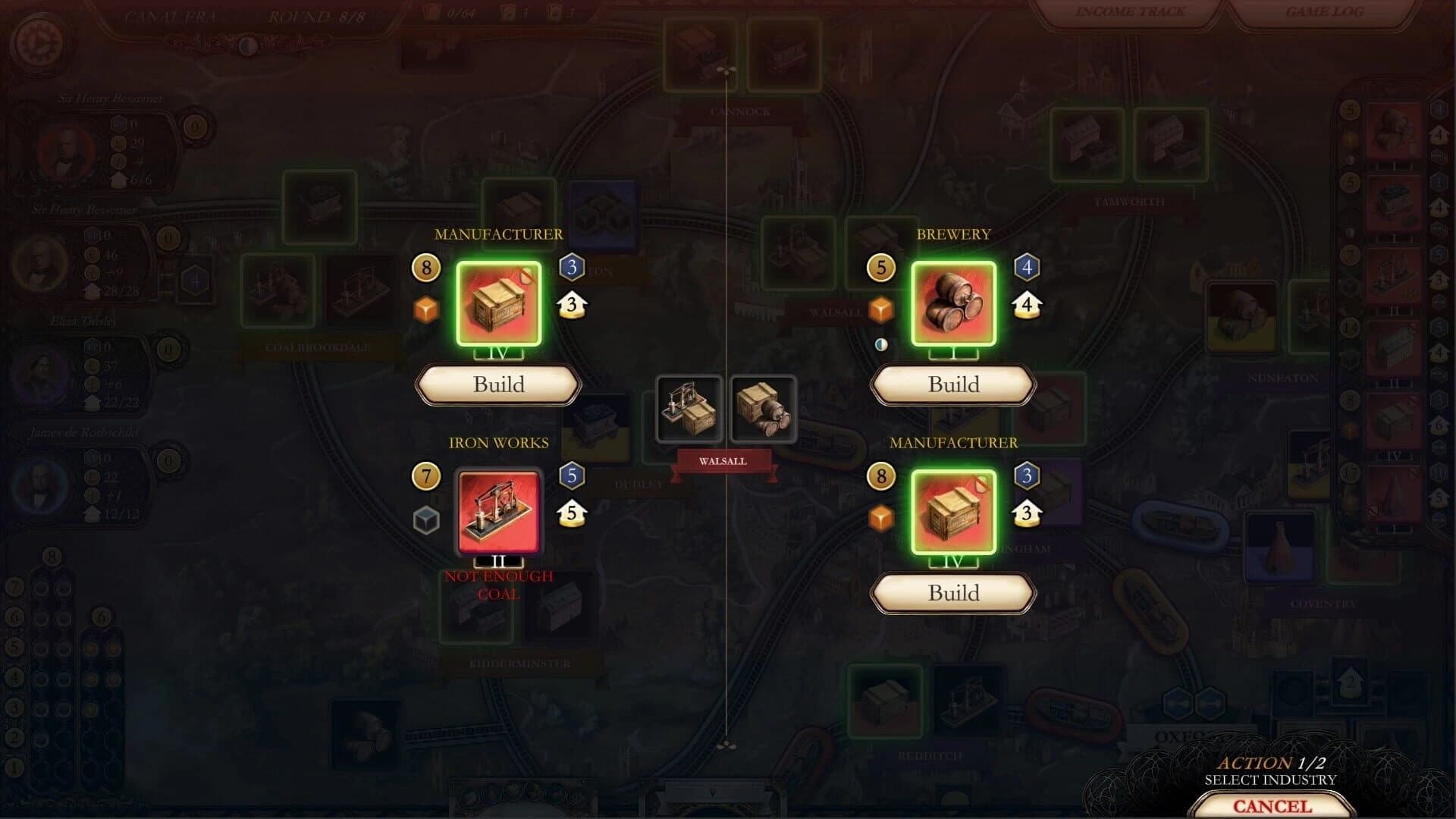 Brass: Birmingham screenshot 2