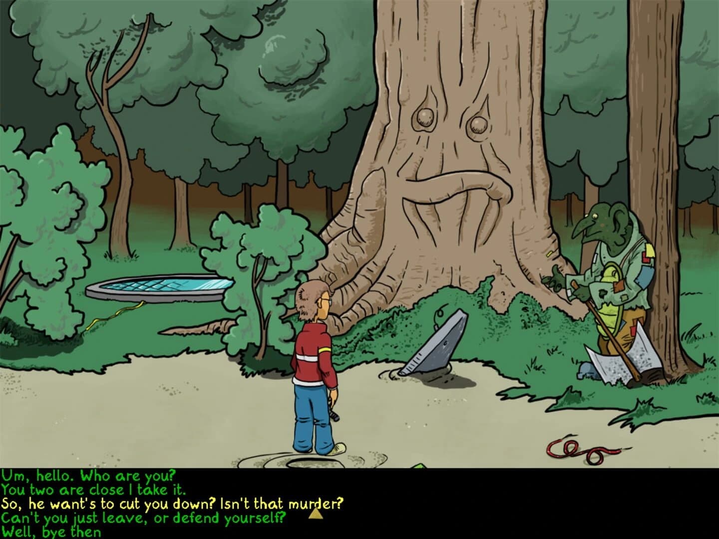 Breakage screenshot 1