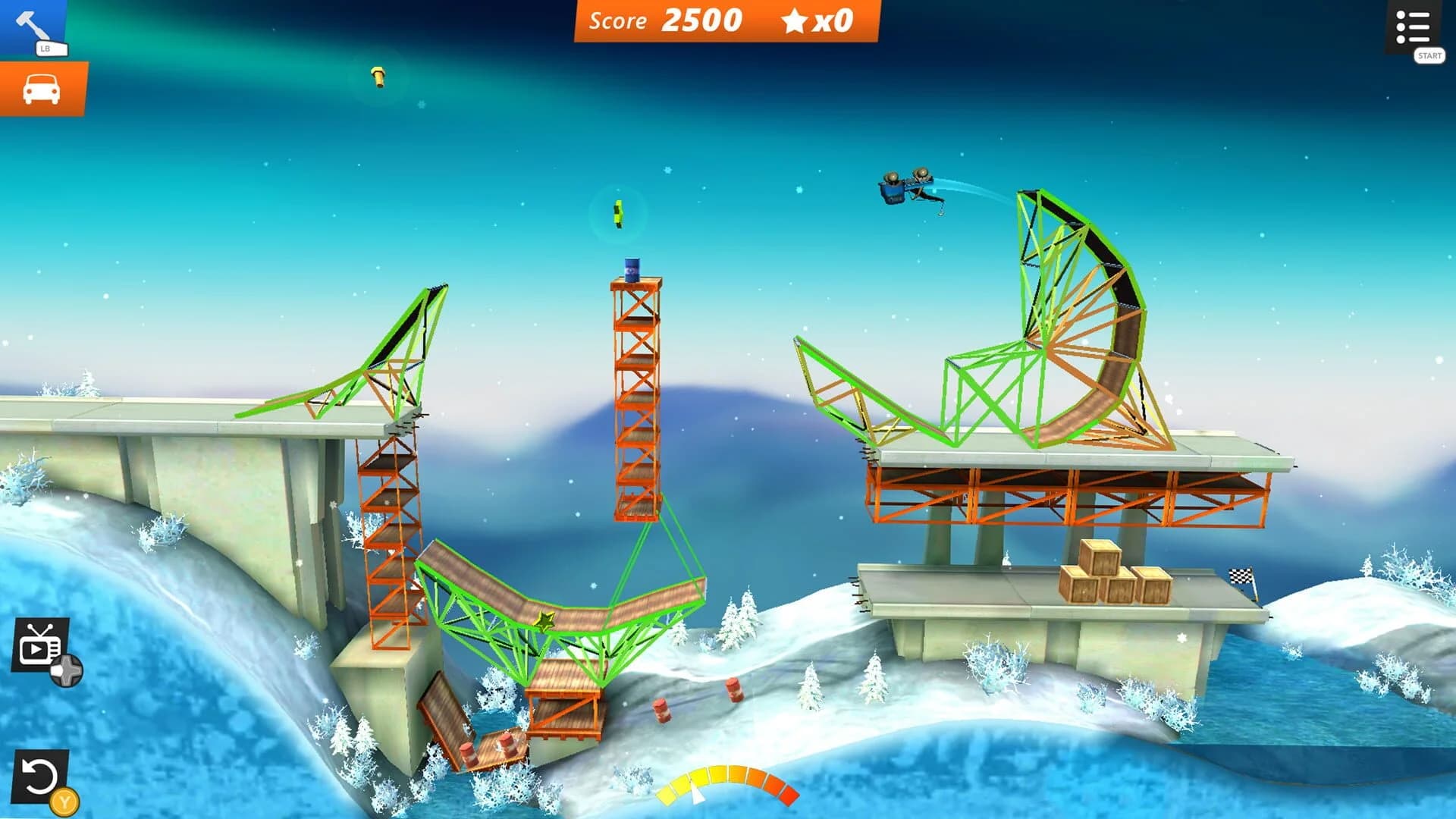 Bridge Constructor: Stunts screenshot 2