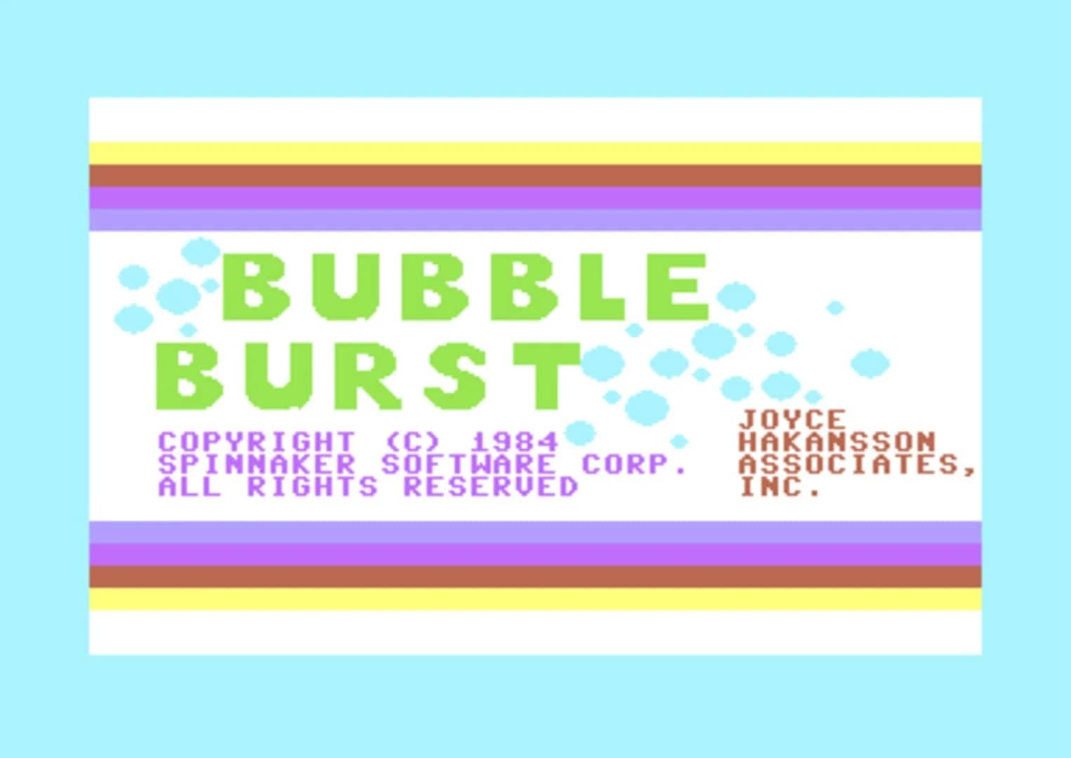 Bubble Burst screenshot 1