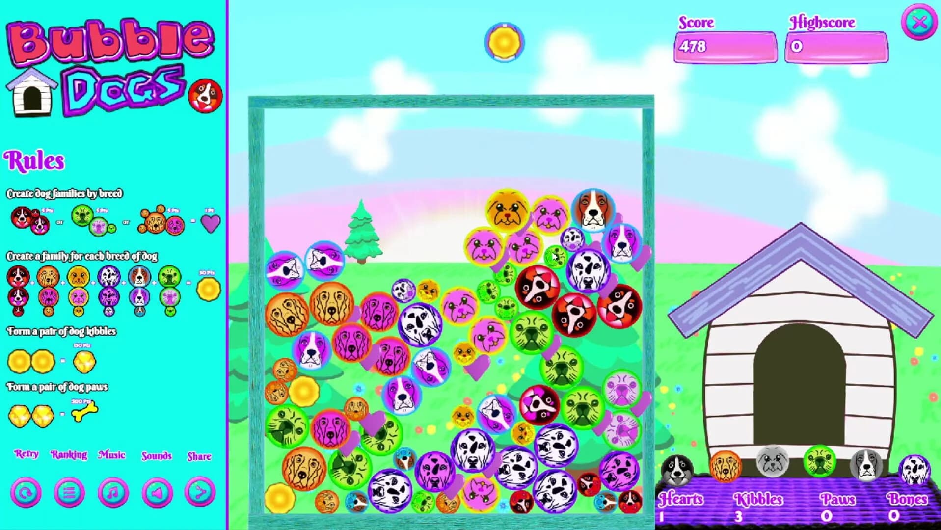 Bubble Dogs screenshot 3