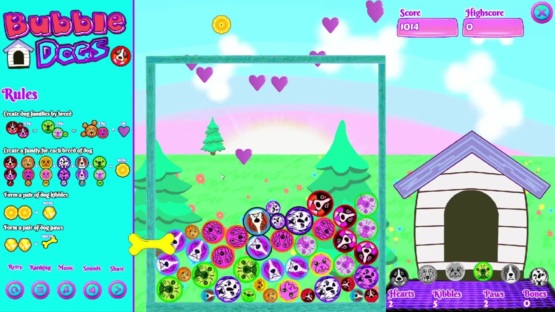 Bubble Dogs screenshot 2