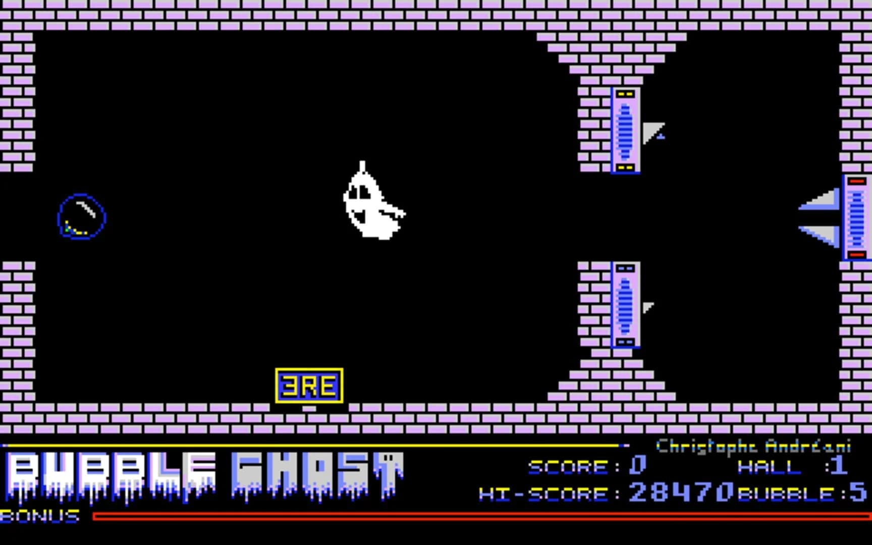 Bubble Ghost screenshot 2