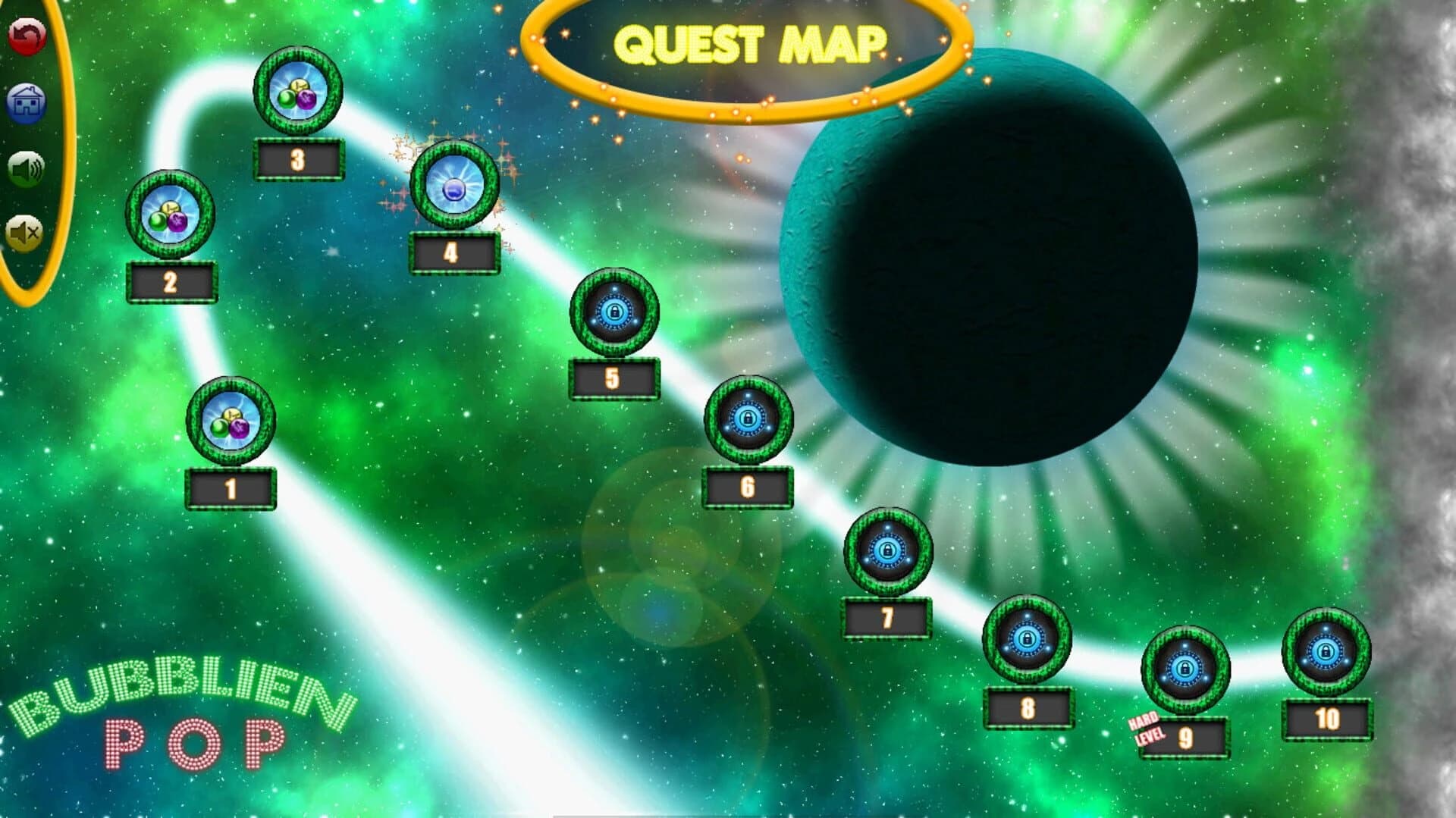 Bubblien Pop screenshot 2