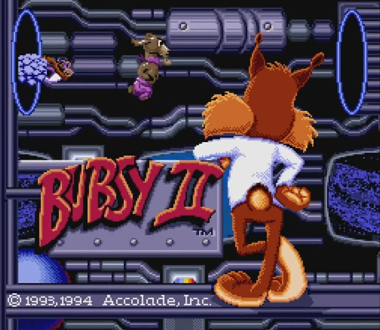 Bubsy II screenshot 1
