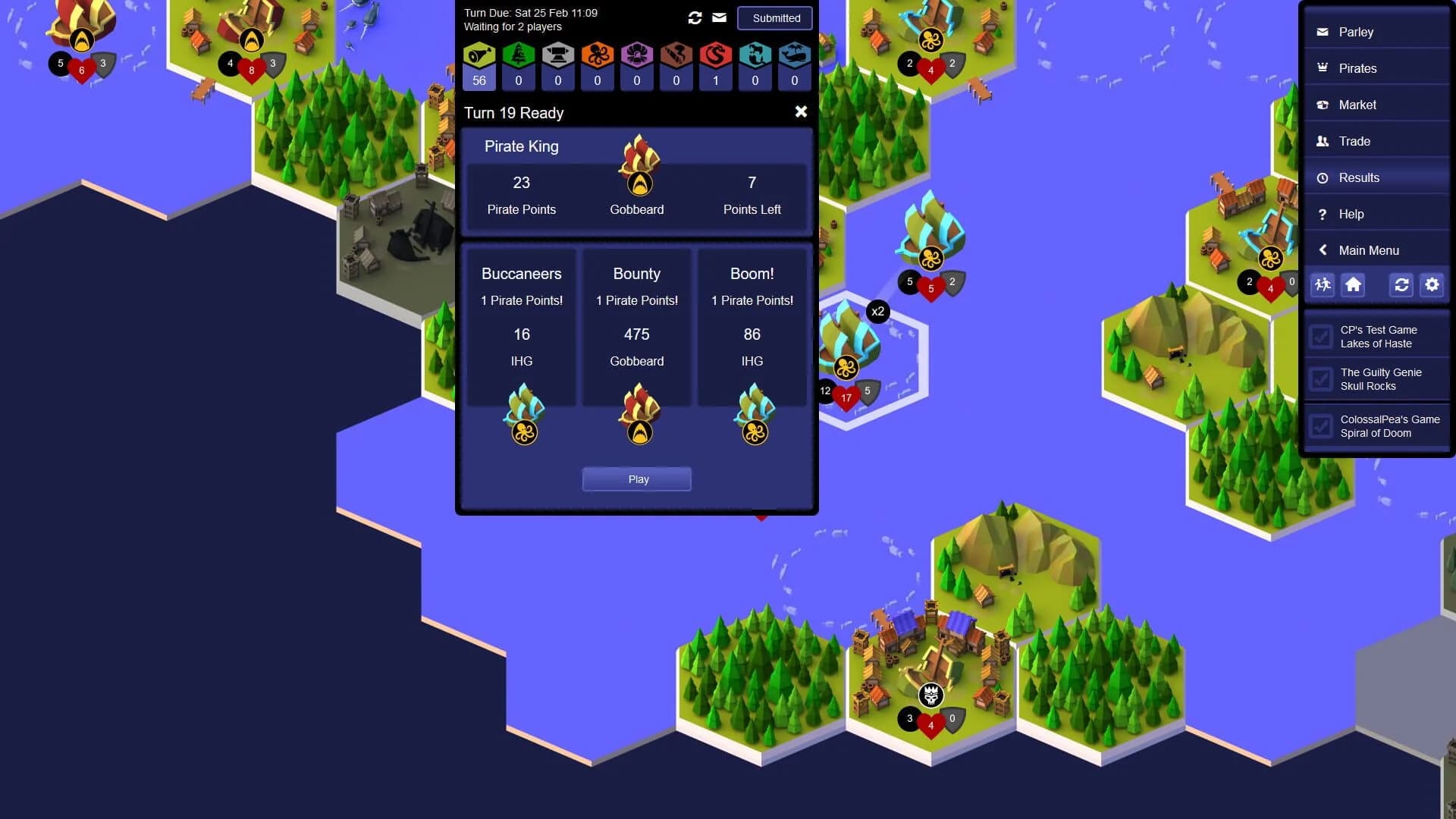 Buccaneers, Bounty & Boom! screenshot 1