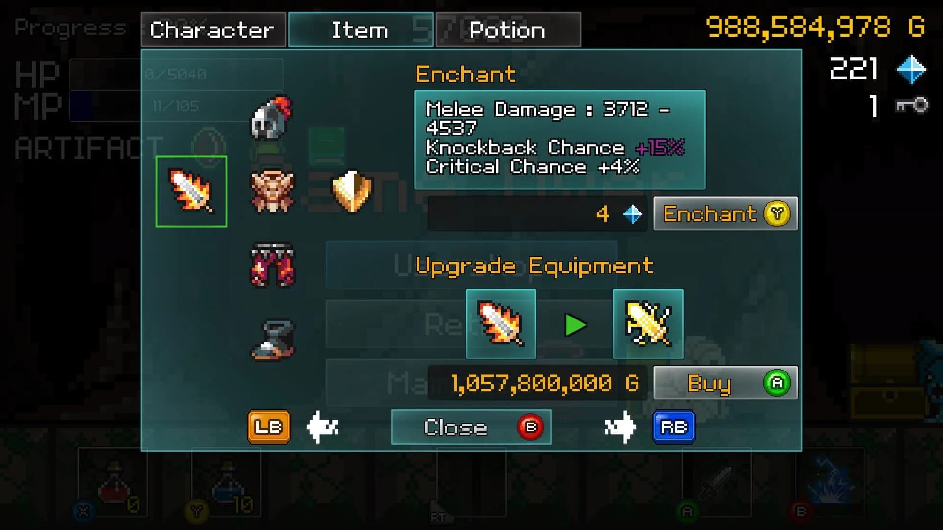 Buff Knight Advanced screenshot 1