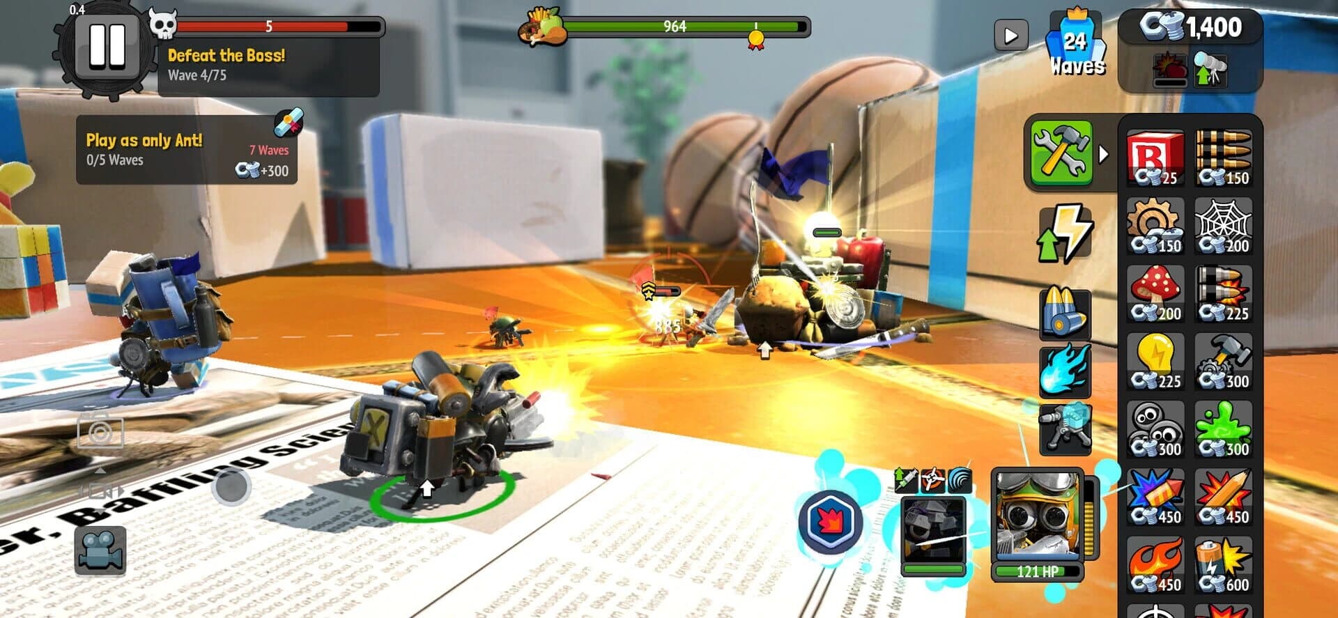 Bug Heroes: Tower Defense screenshot 4