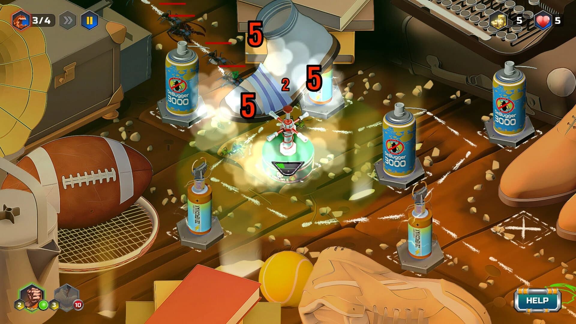 Bugvasion TD screenshot 3