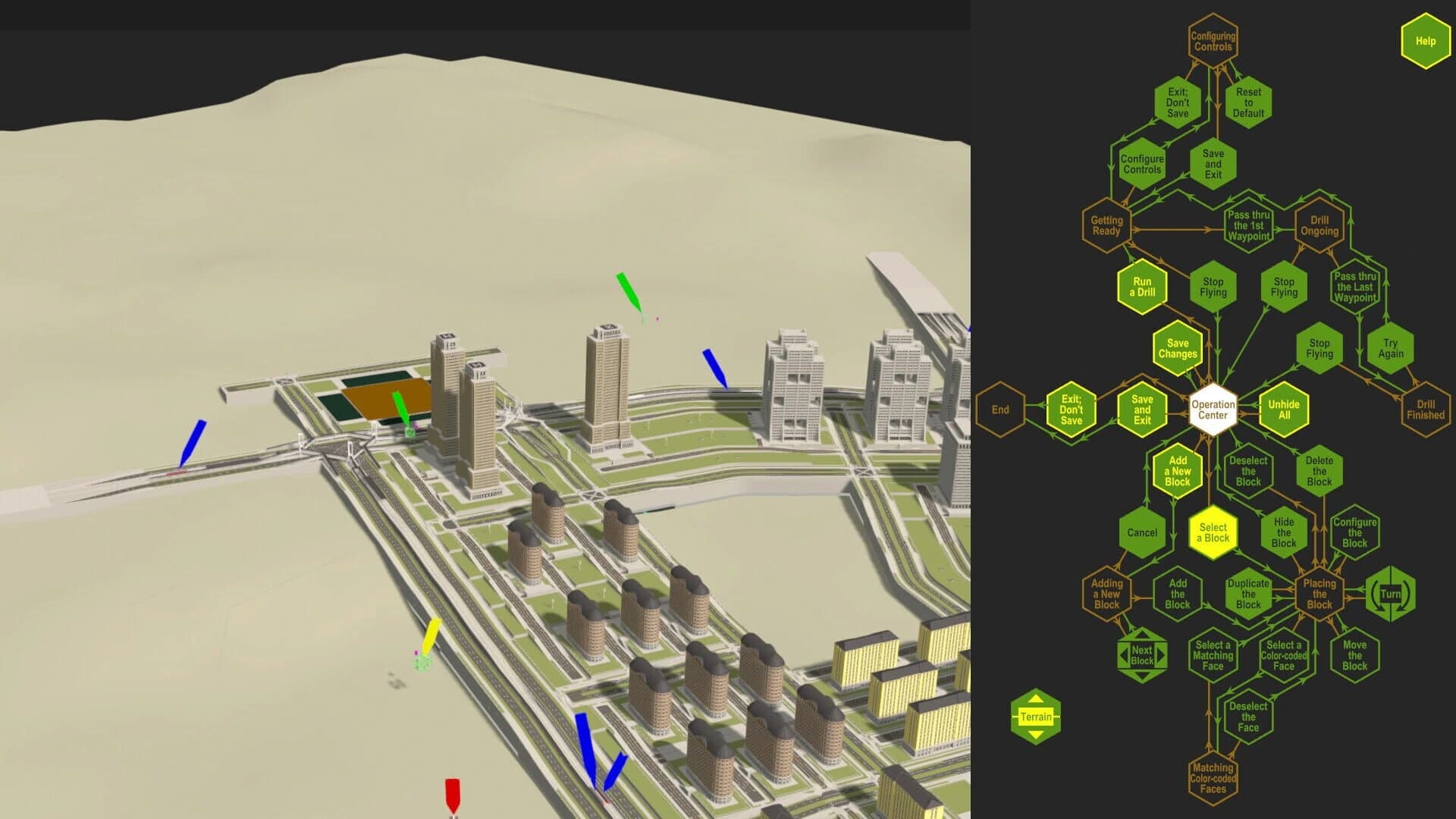 Building Block Cities: Fire Copter Drills screenshot 1