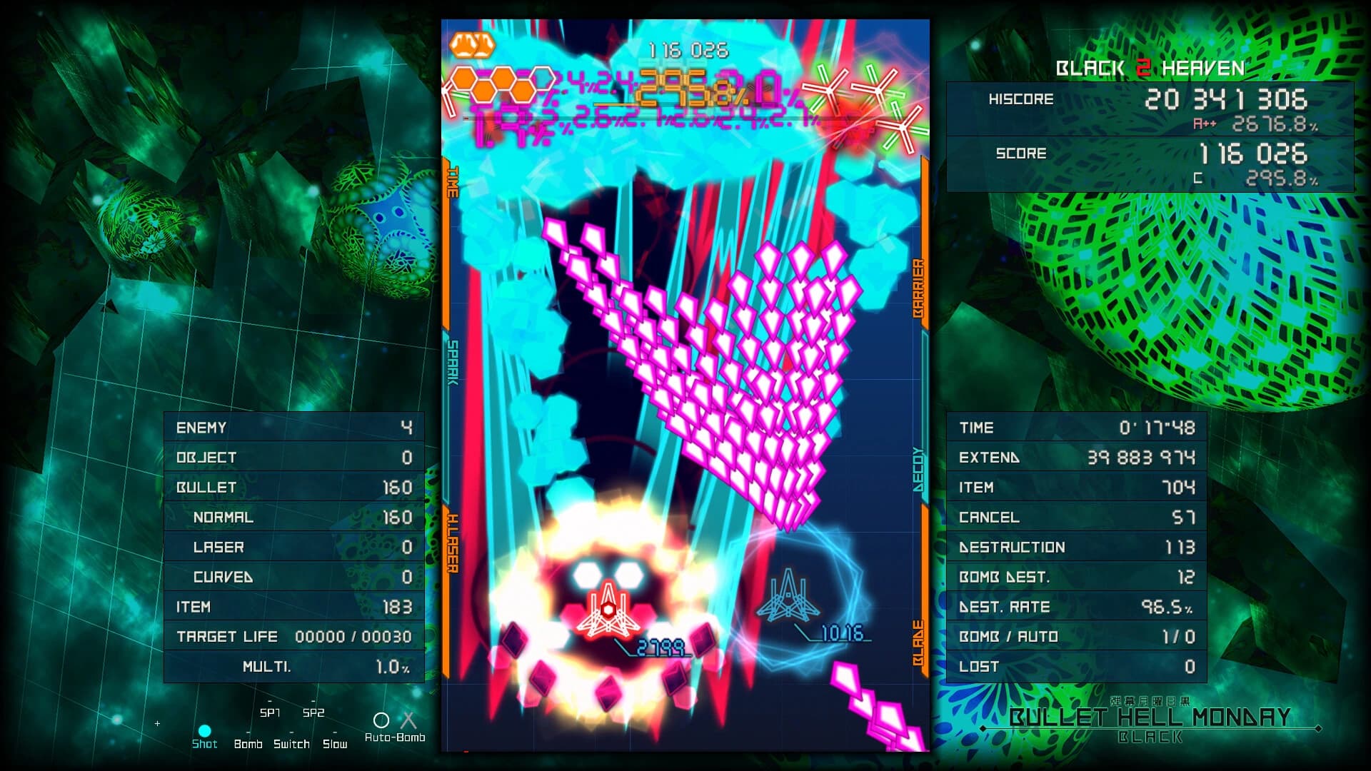 Bullet Hell Monday Black screenshot 4