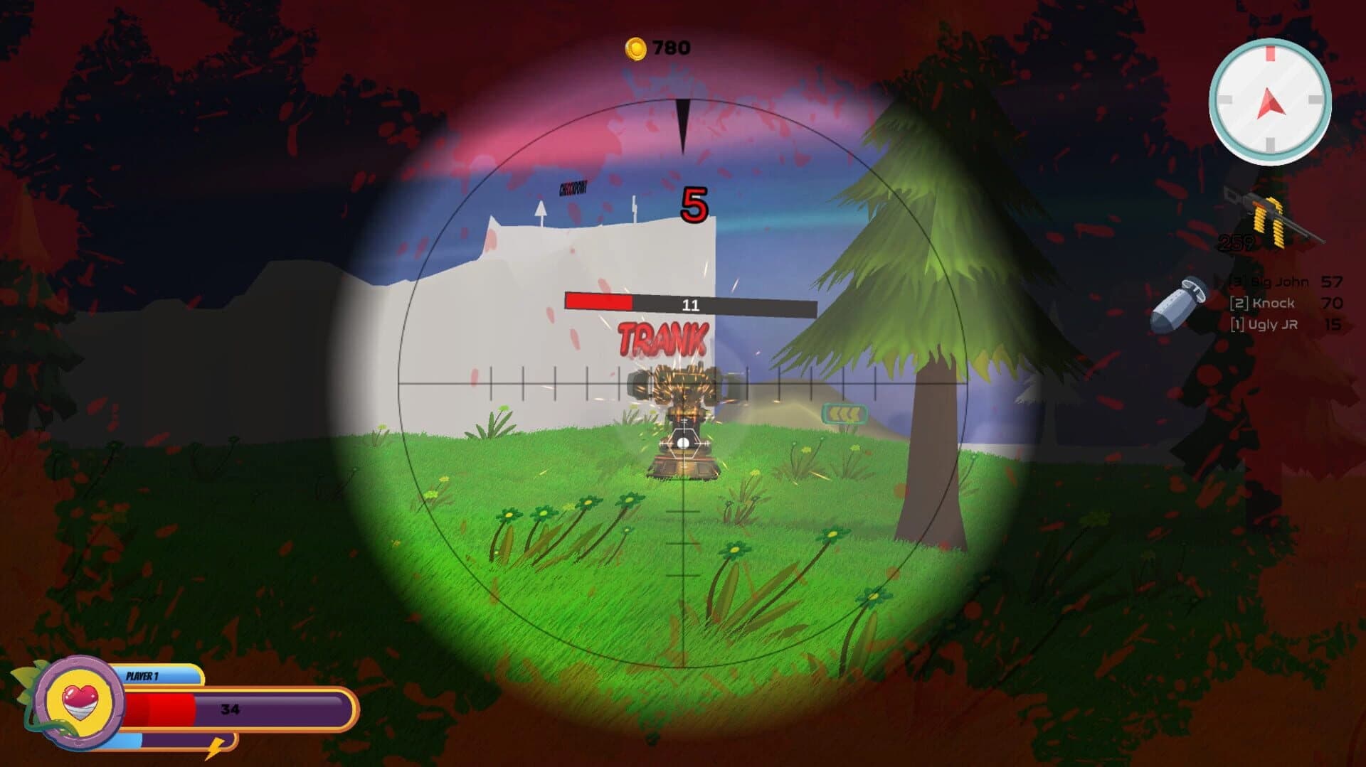 Bulletproof Tank Adventure screenshot 2