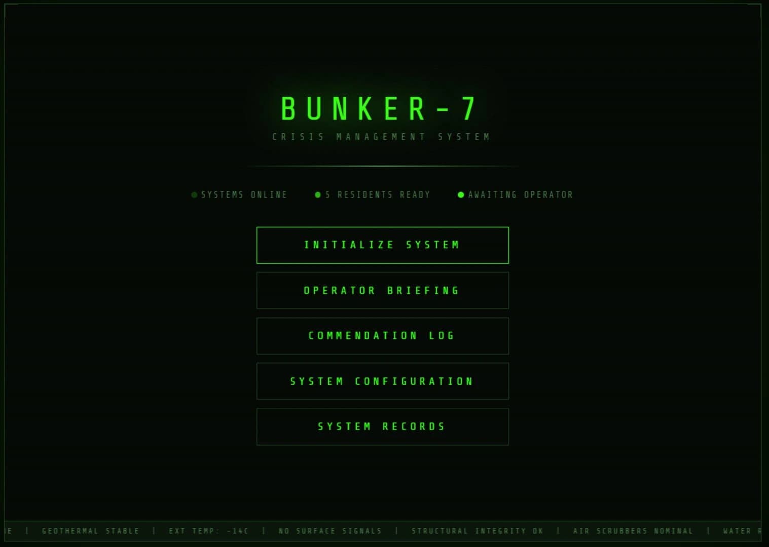 Bunker-7 screenshot 1
