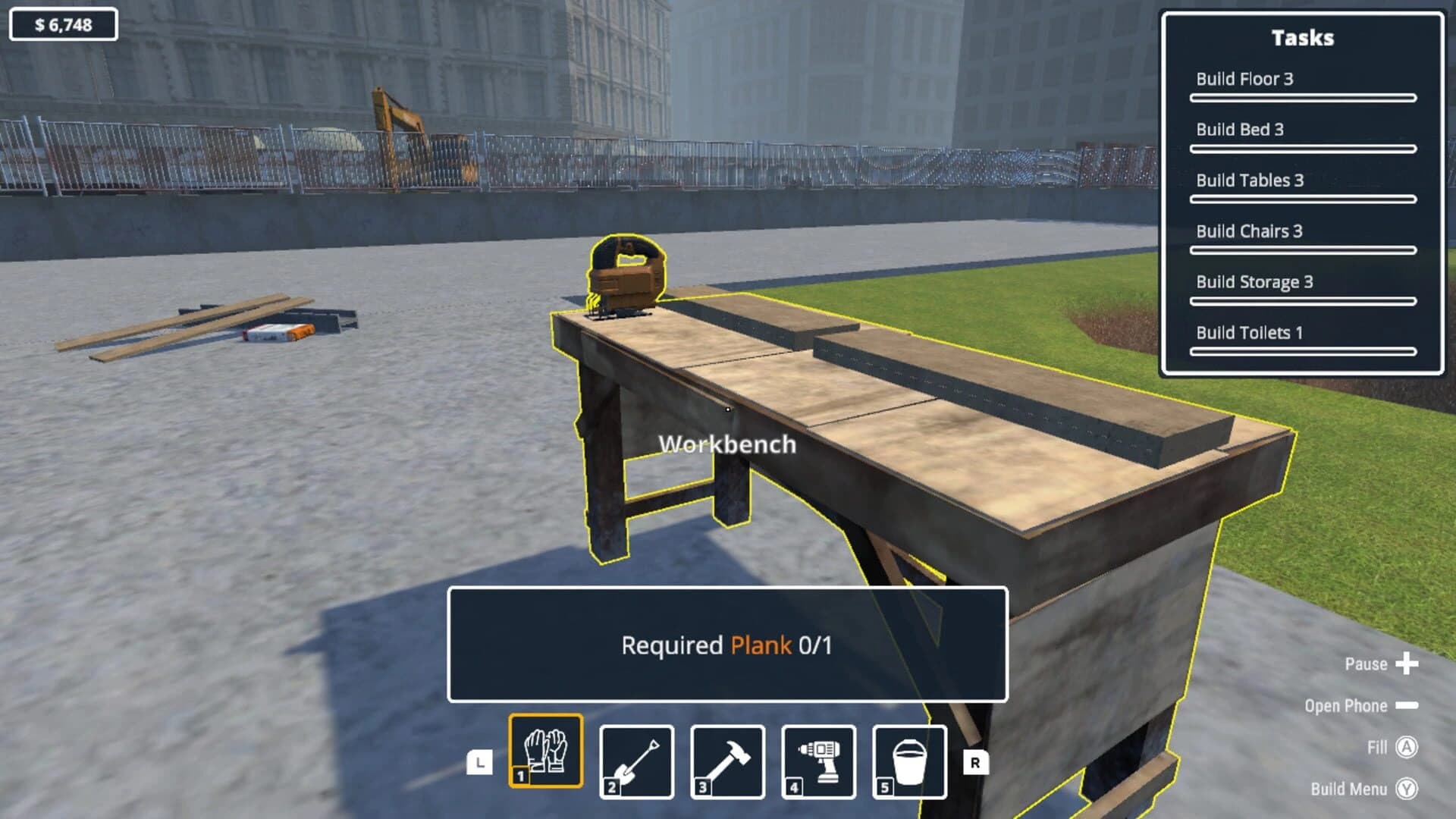 Bunker Builder & Construction Simulator screenshot 1