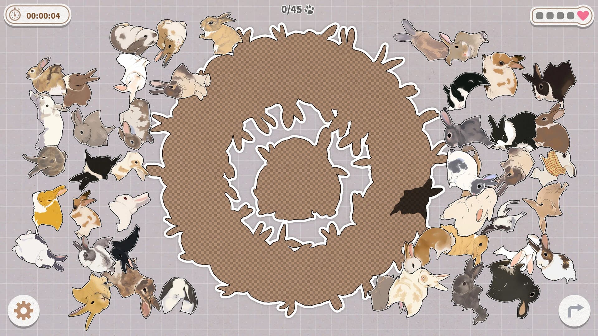 Bunnies Huddled Together screenshot 5