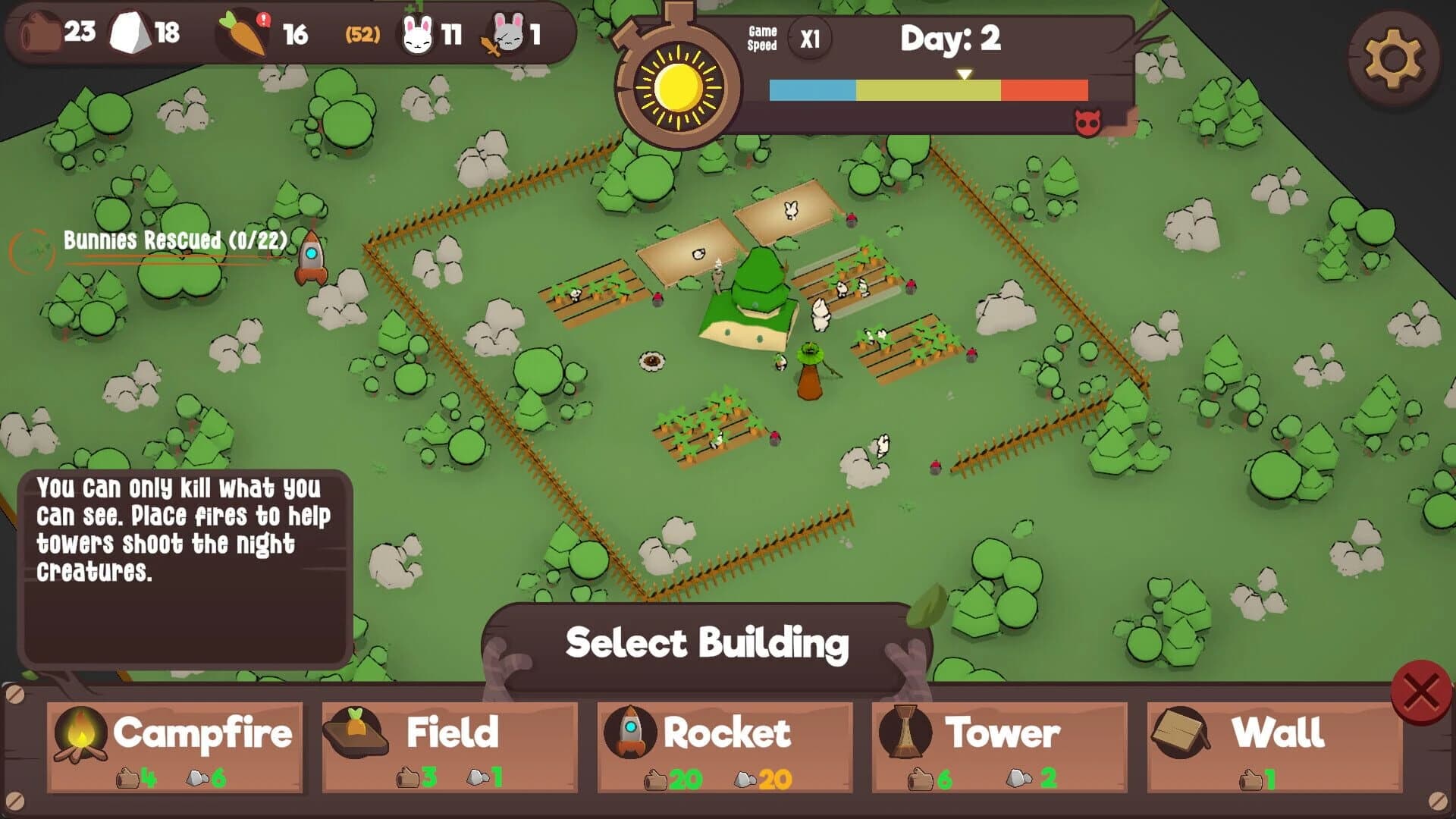 Bunny Bunker screenshot 2
