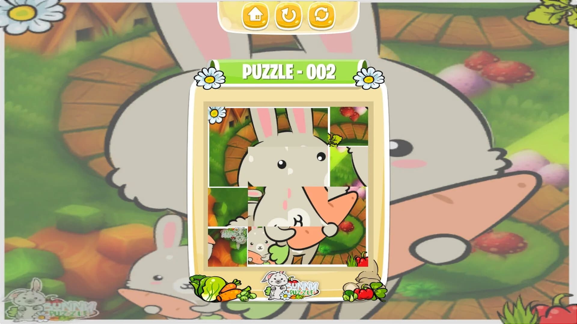 Bunny Puzzle screenshot 2