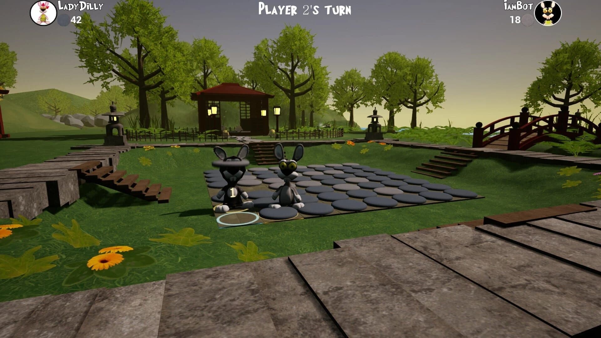 Bunny Reversi screenshot 2