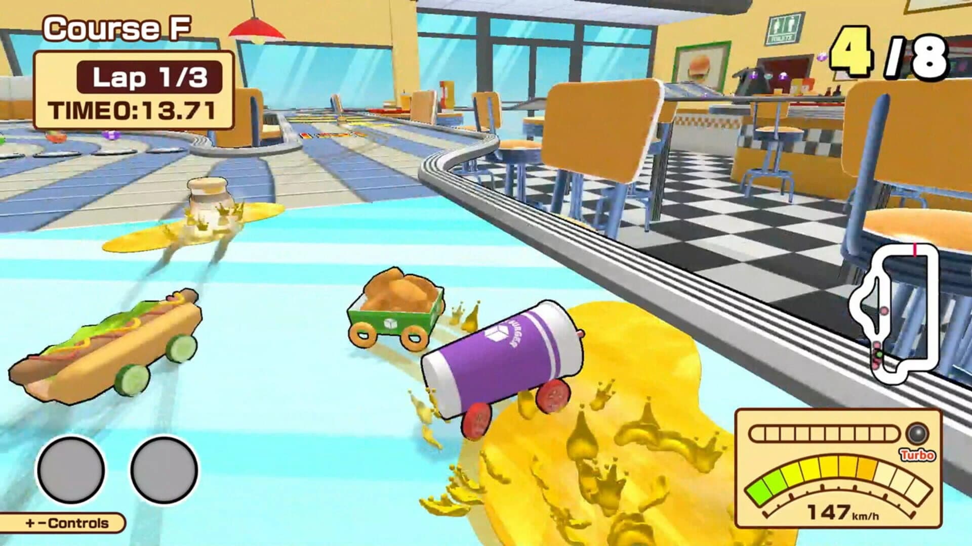 Burger Race screenshot 1