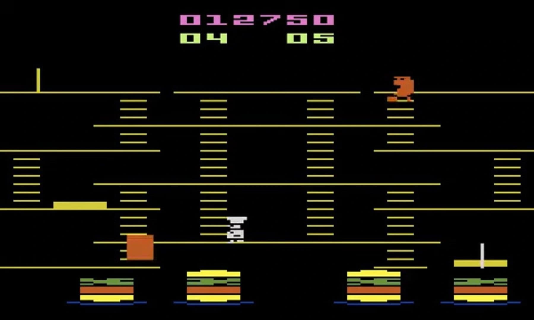 BurgerTime screenshot 1