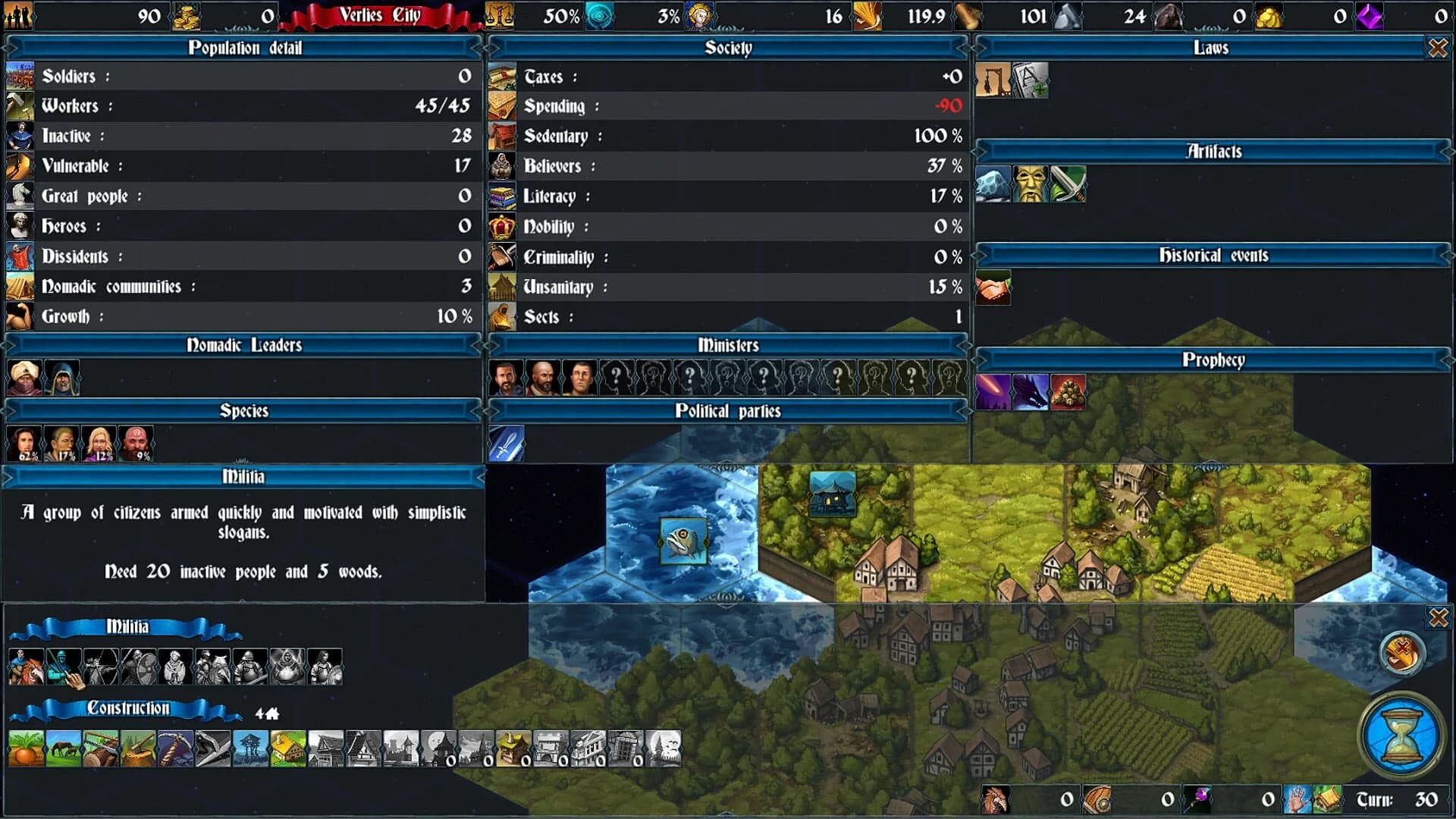 Burned Land screenshot 1