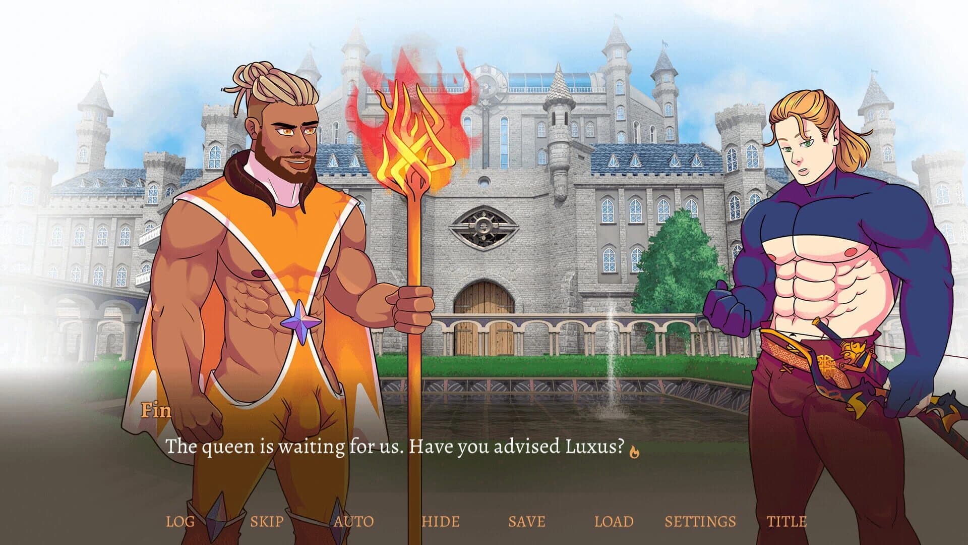 Burning Secrets: A Bara Visual Novel screenshot 5