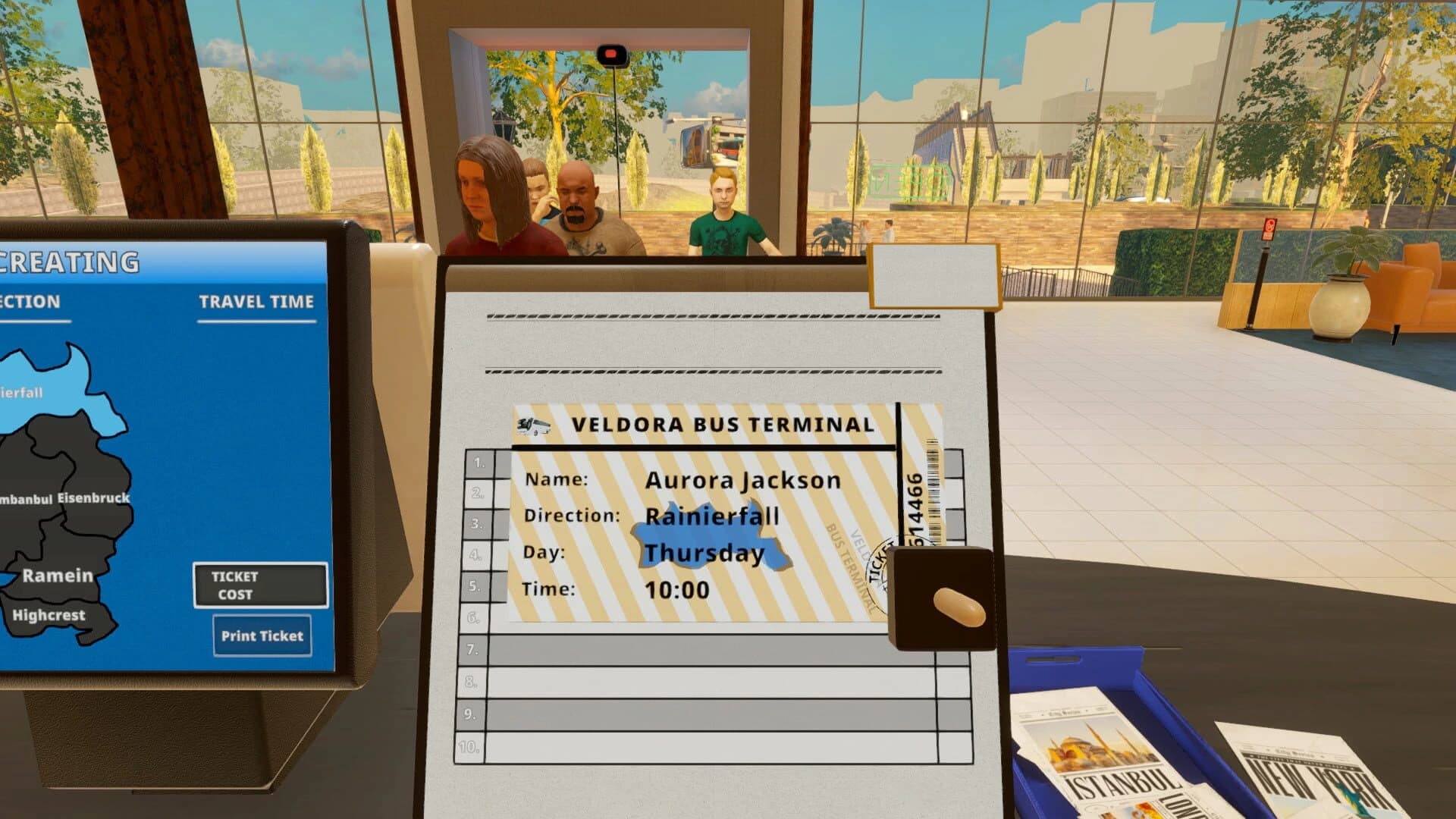 Bus Terminal Simulator screenshot 2