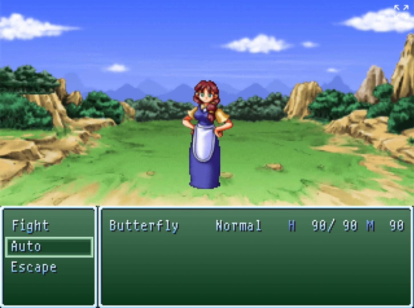 Butterfly's Big Knife Fight screenshot 2