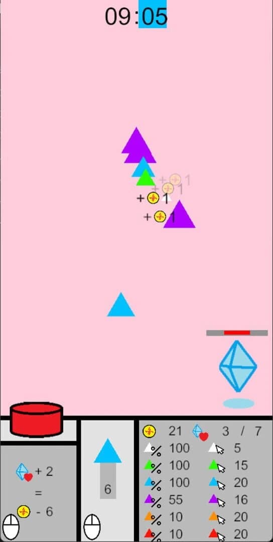 Button Game: 10 Minutes War screenshot 1