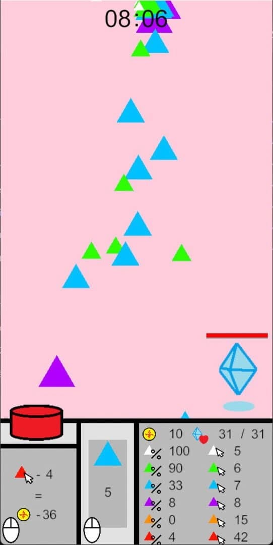 Button Game: 10 Minutes War screenshot 2