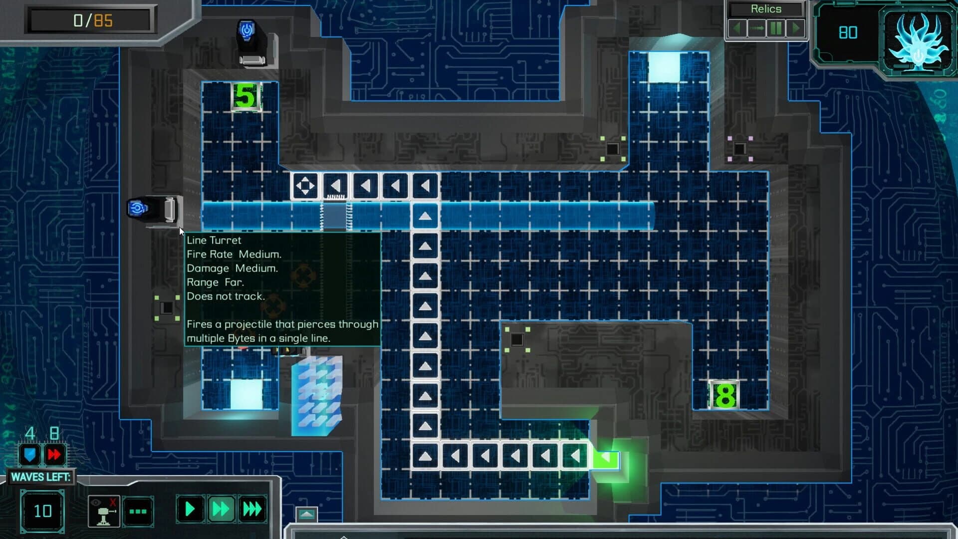 Bytes: The Reverse Tower Defense screenshot 2