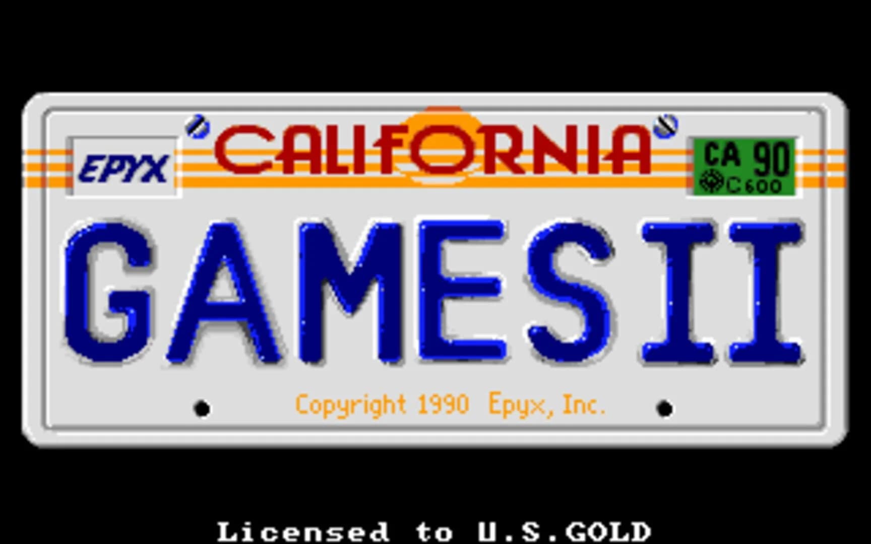 California Games II screenshot 1