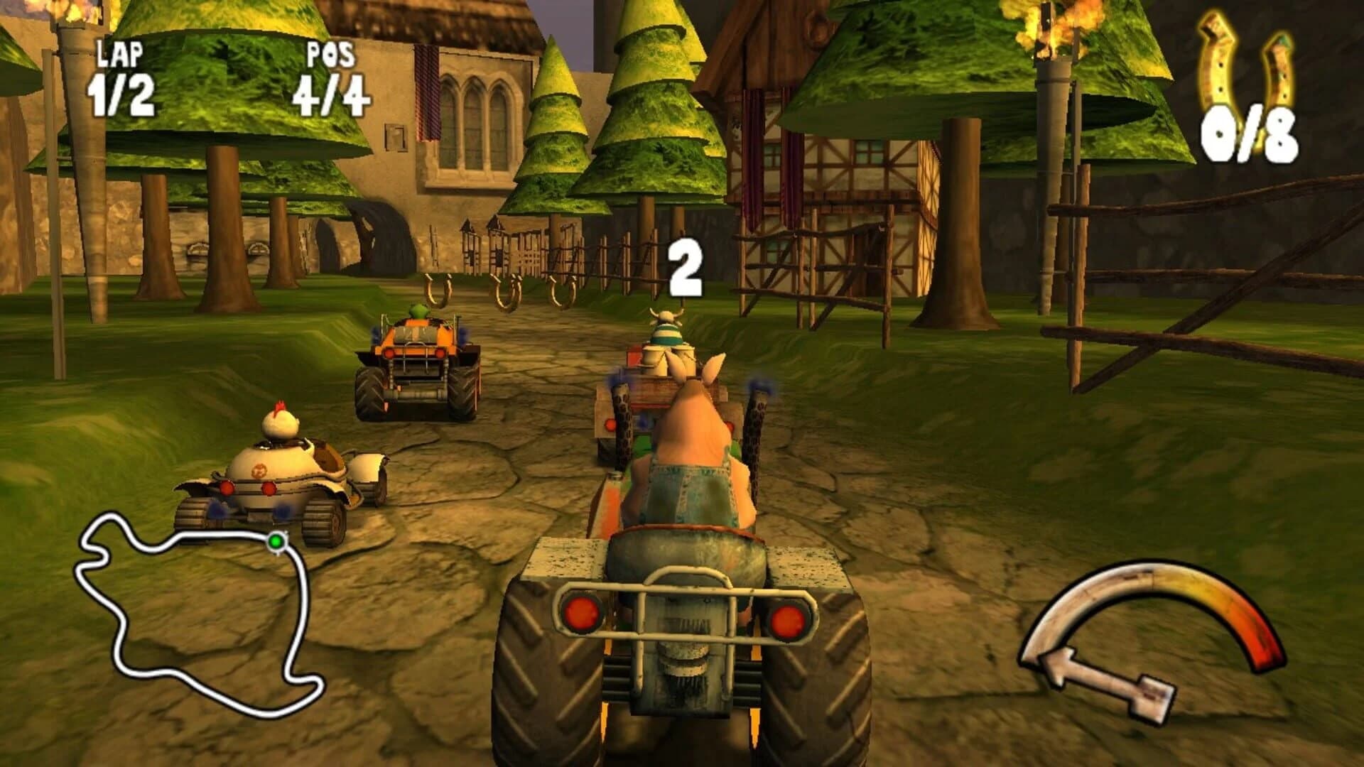 Calvin Tucker's Farm Animal Racing screenshot 1