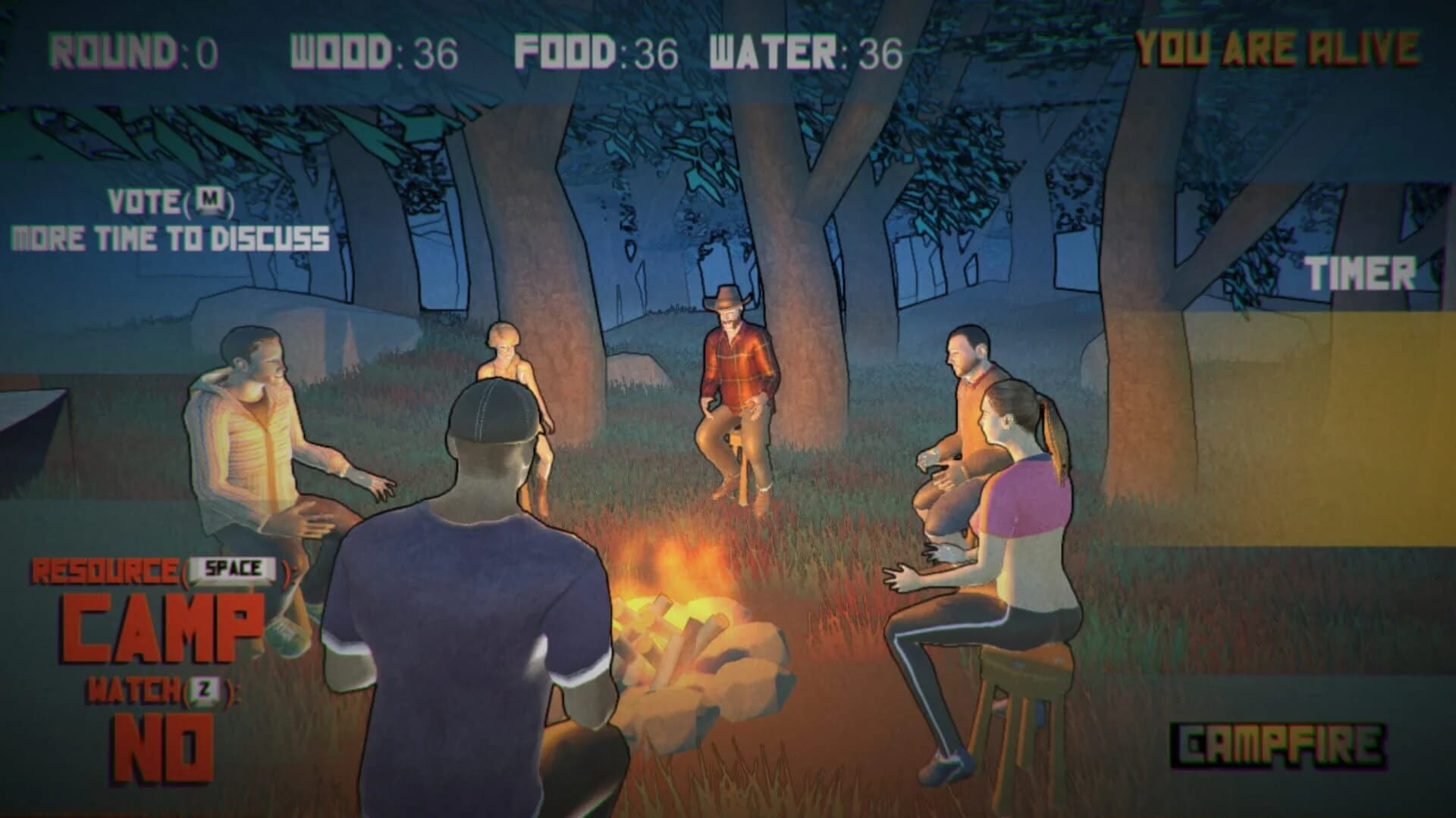 Campfire: One of Us Is the Killer screenshot 2