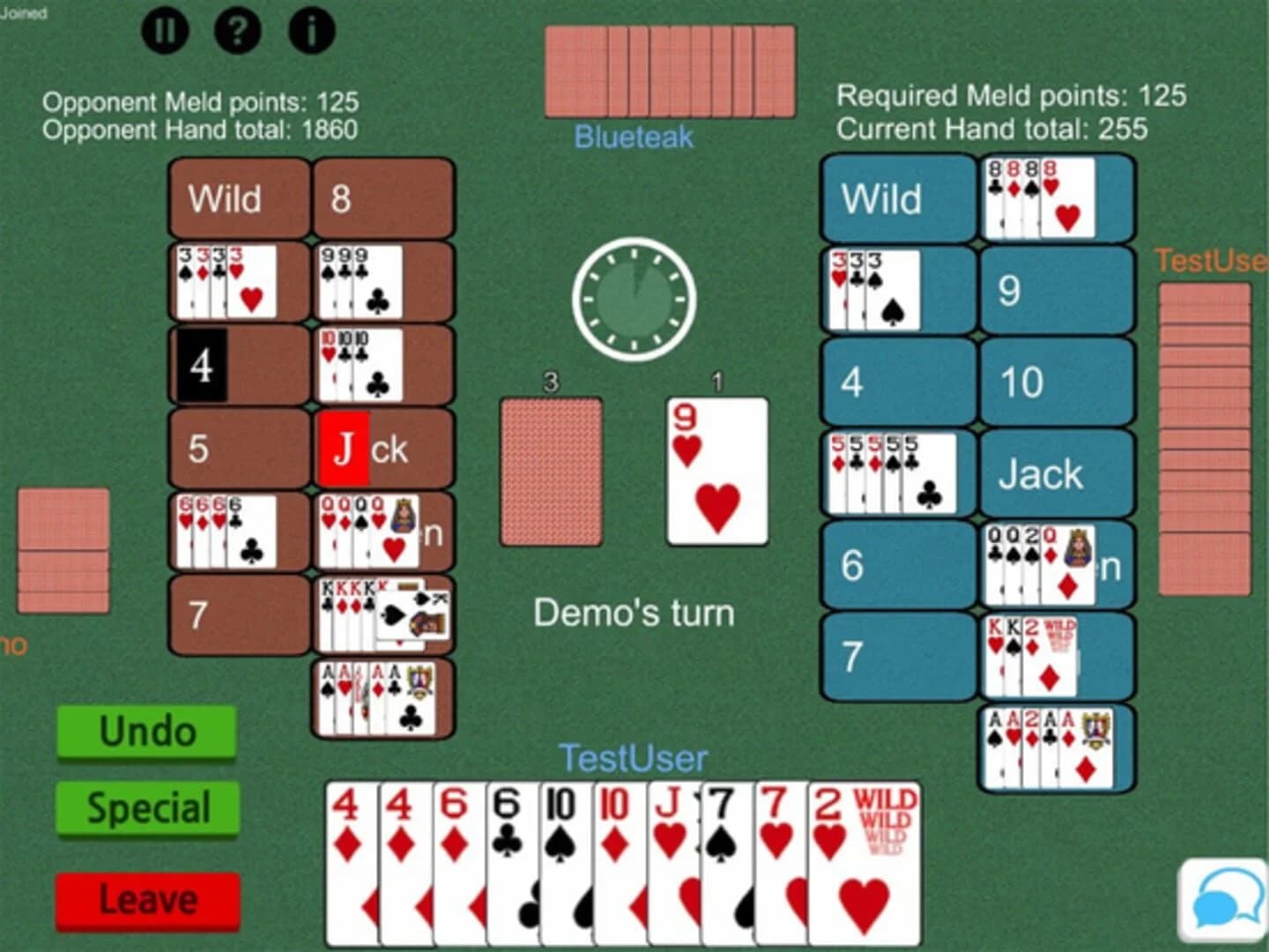 Canasta Junction screenshot 3