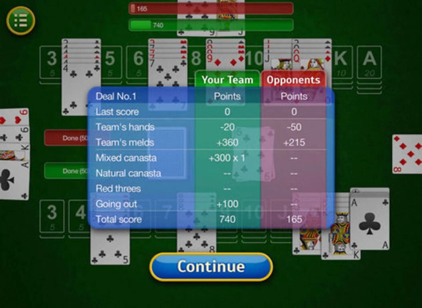Canasta: Pro screenshot 3
