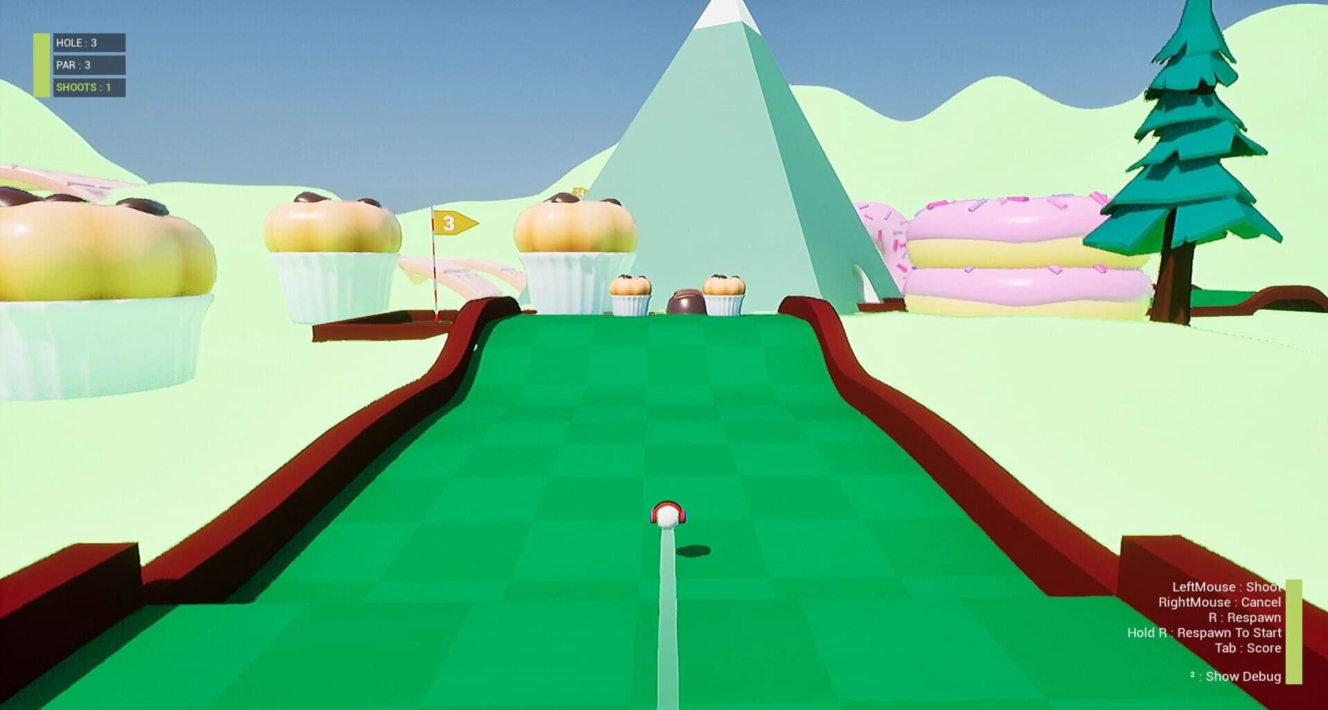 Candy Golf screenshot 1