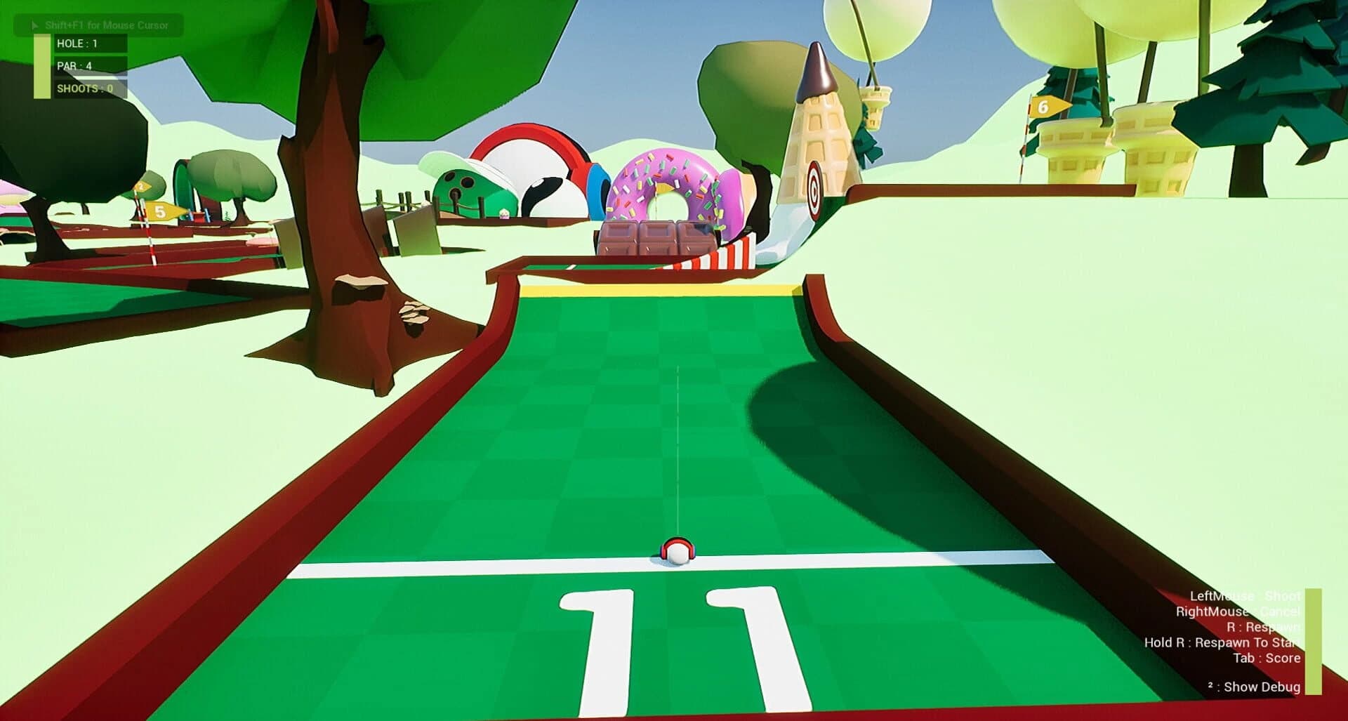 Candy Golf screenshot 2