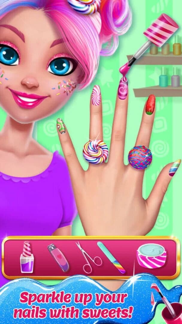 Candy Makeup Beauty Game screenshot 5