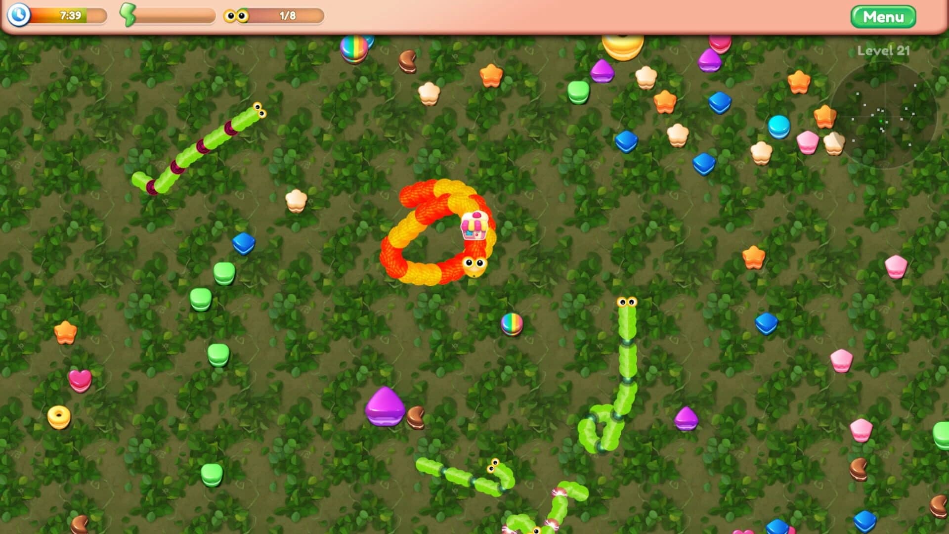 Candy Snake Master screenshot 1