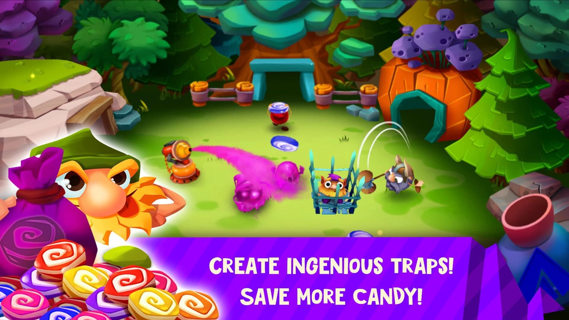 Candy Thieves: Tale of Gnomes screenshot 5