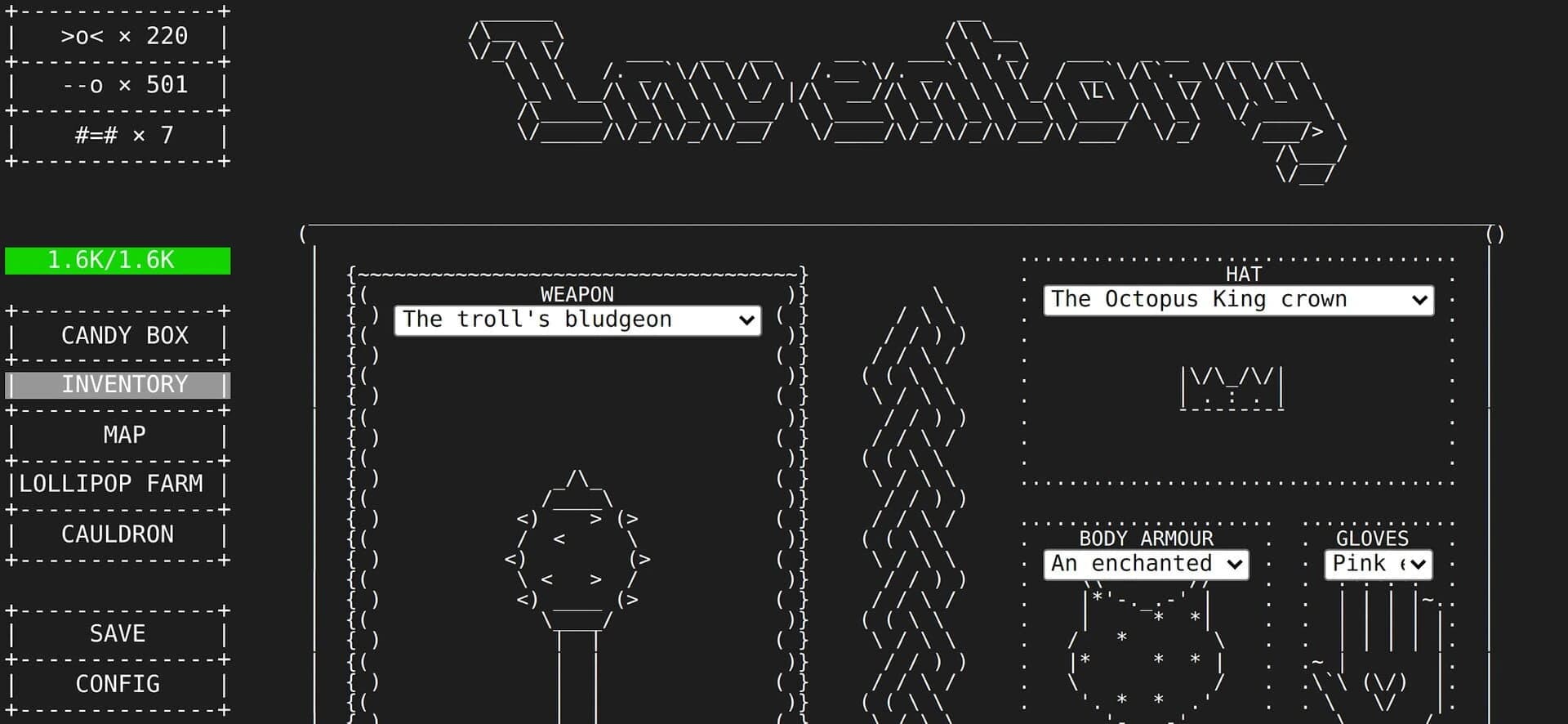 Candybox: Mobile screenshot 1