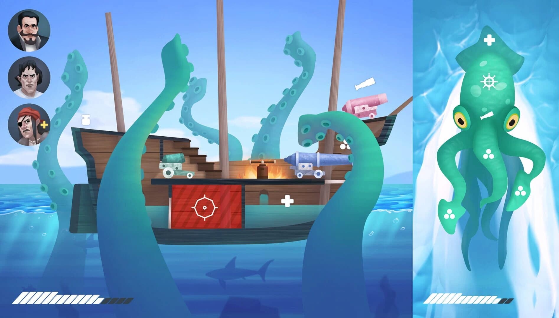 Cannon Fire: Bloody Sea screenshot 2