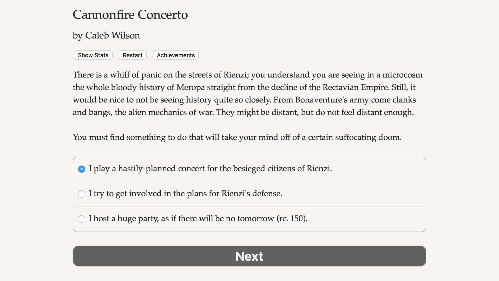 Cannonfire Concerto screenshot 4