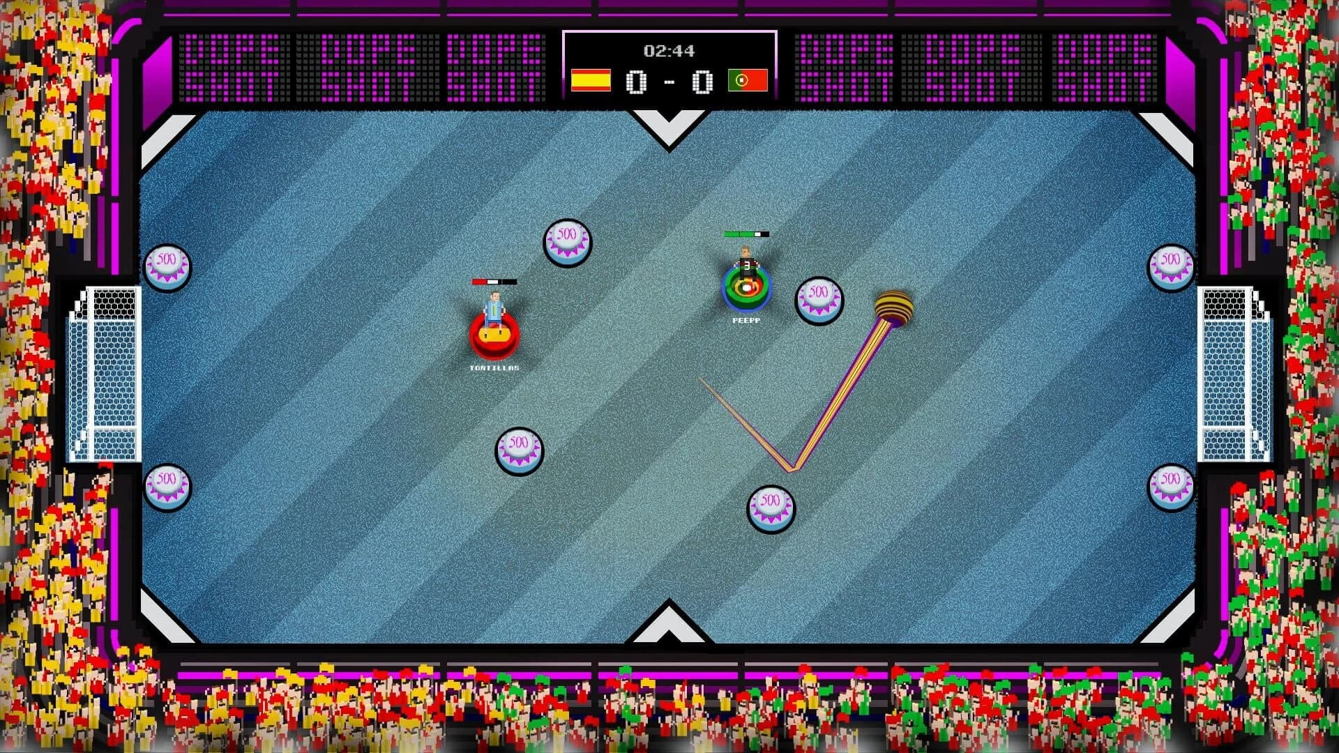 CapRiders: Euro Soccer screenshot 2