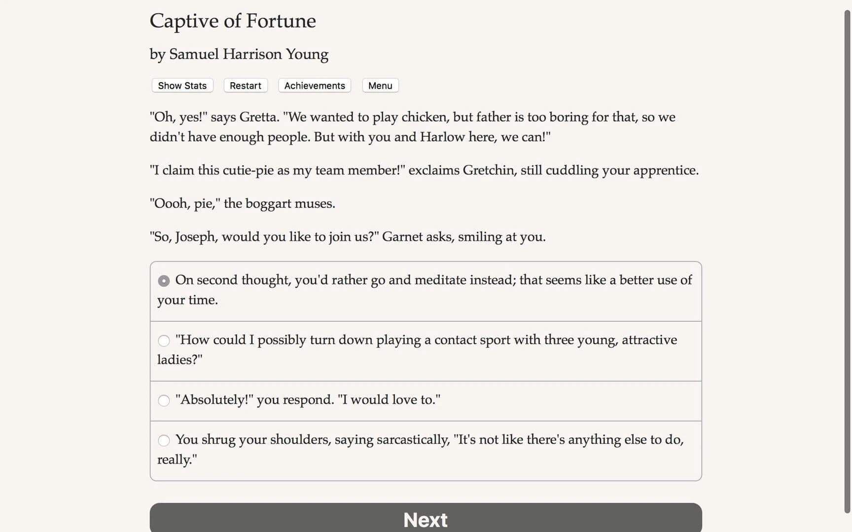Captive of Fortune screenshot 3