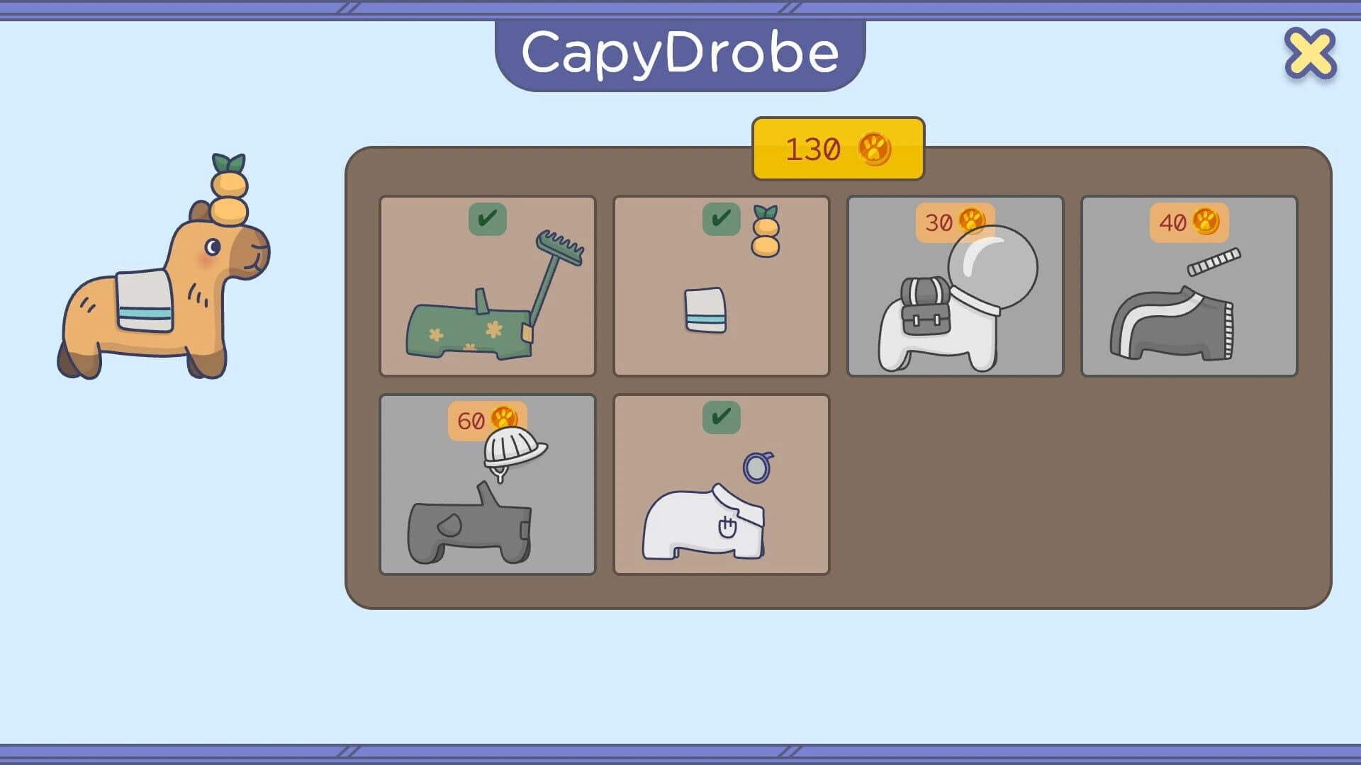 Capyvarias screenshot 2