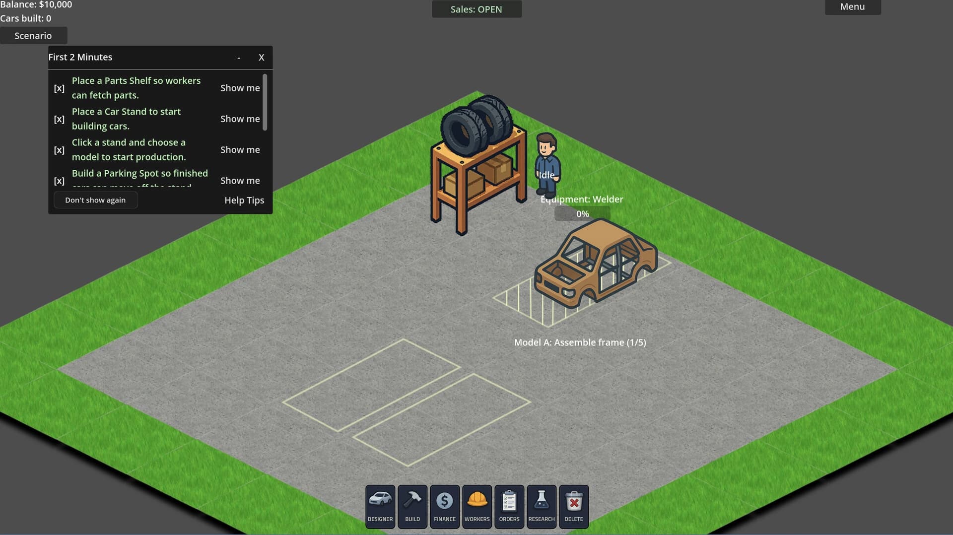 Car Factory Tycoon screenshot 1