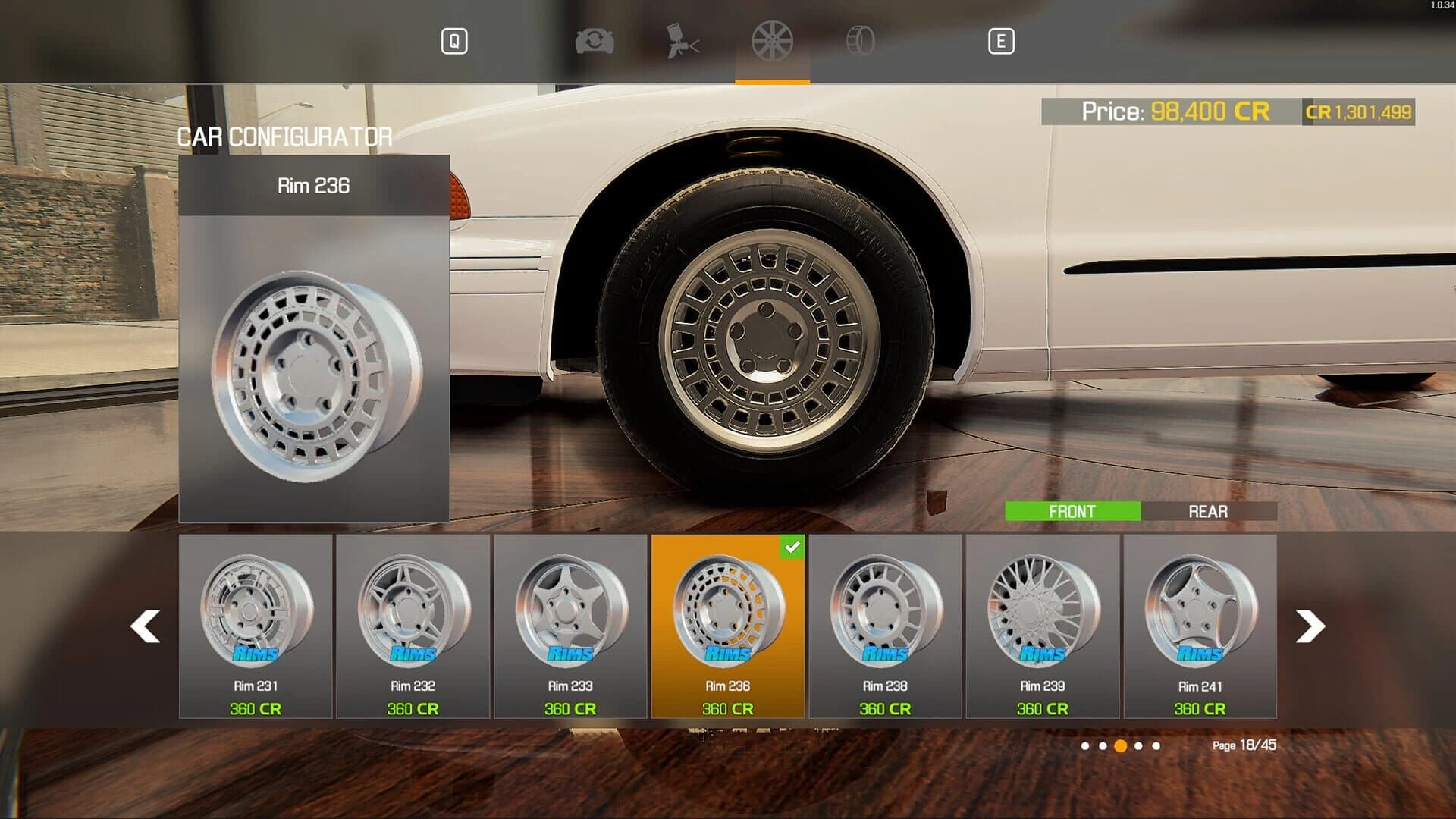 Car Mechanic Simulator 2021: Rims screenshot 1